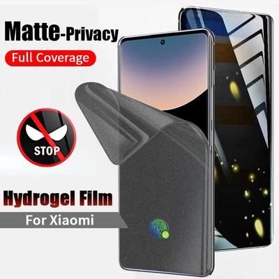 Protezione Schermo Pellicola Idrogel Morbida Opaca Privacy per Xiaomi Redmi Note 14 13 12 Pro Plus 12s