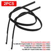 1 Pair Car Roof Trim Molding Strips Rubber for Toyota Corolla 2009 2010 2011 2012 2013 Black Rubber Weatherstrip Car Accessories