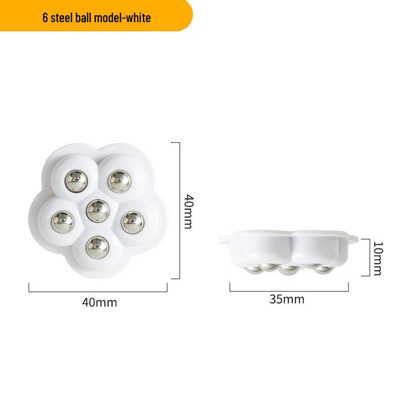 Universal Silent 360° Swivel Casters - Wear-Resistant Load-Bearing Wheel Set for Furniture