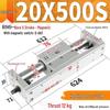 RMH Rodless Cylinder with Guide Rail and Hydraulic Cushioning
