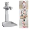 Portable Baby Standing Bath Rack Shower Support Holder Height Adjustable Infant Bathtub Stand with Nonslip Large Base