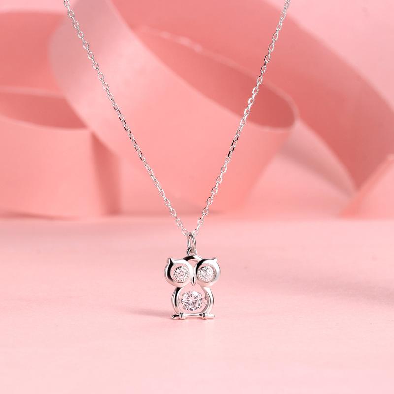 

Сова умные ювелирные изделия ожерелье мода симпатичная ключичная цепочка женская ins ветер