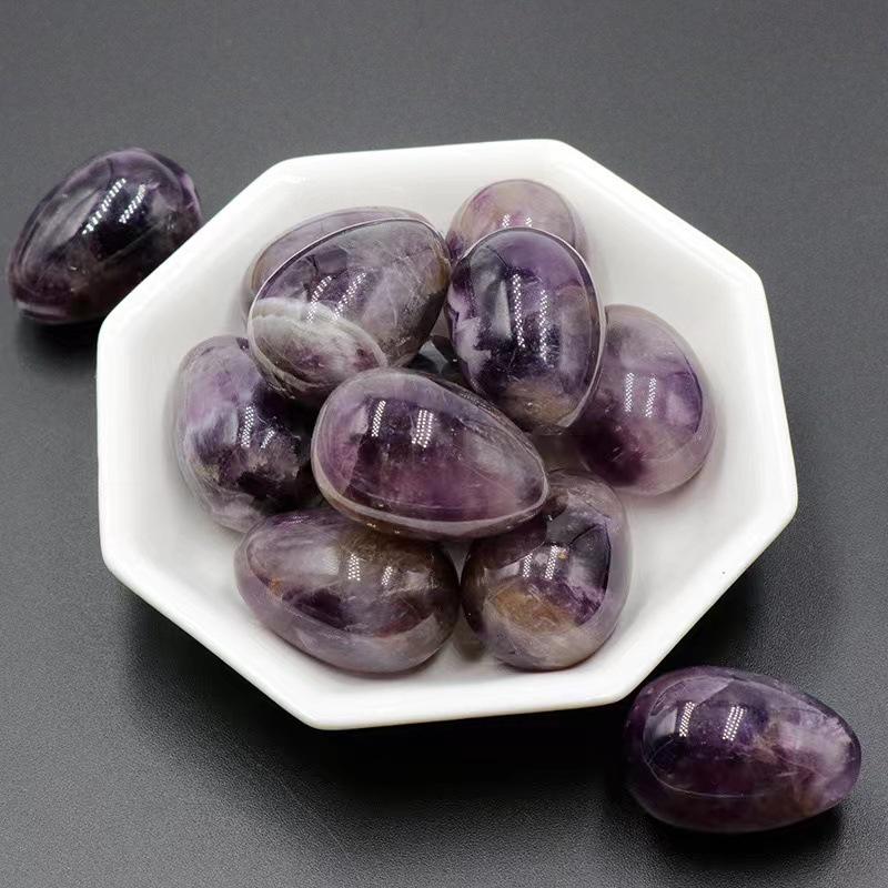 Natural Agate, Small Egg Stones, Easter Eggs, Cute Ornaments