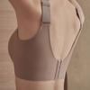 Adjustable Seamless Thin Women's Underwear Anti-Drooping Plus Size Side Boob Control Wire-Free Sports Bra