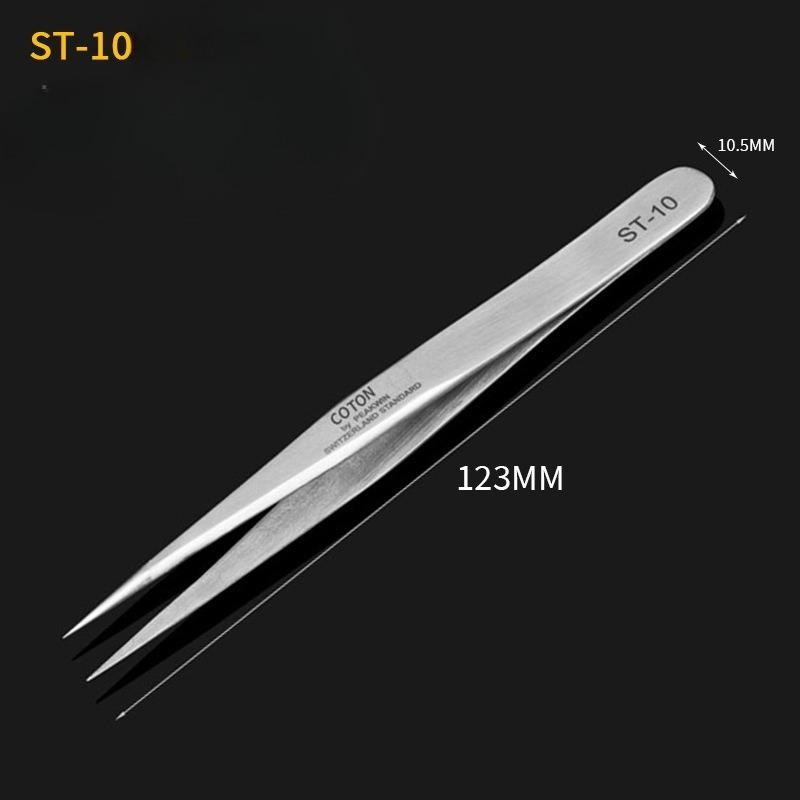 1pc Eyebrow Tweezer False Eyelash Extension Tools Hyperfine High Precision Anti Acid Tweezers