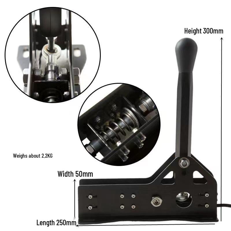 

PCSRS Sim Racing Секвентальный Шифтер для G25/G27/G29/T300/T500/Fanatec
