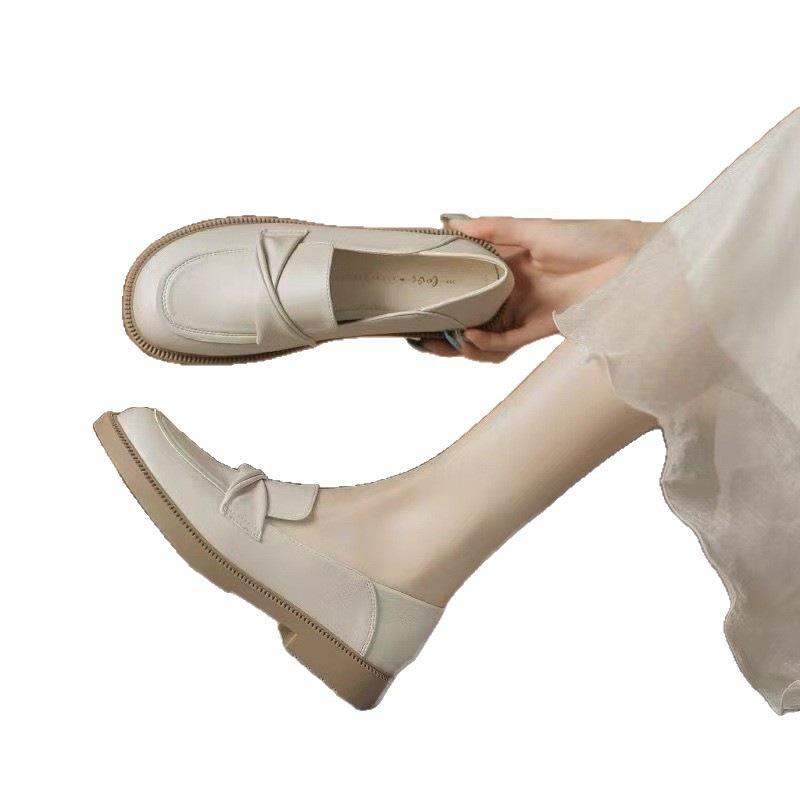Autumn breathable soft leather single shoes women's comfortable loafers 2025 new jk small leather shoes fashionable versatile soft-soled women's shoes