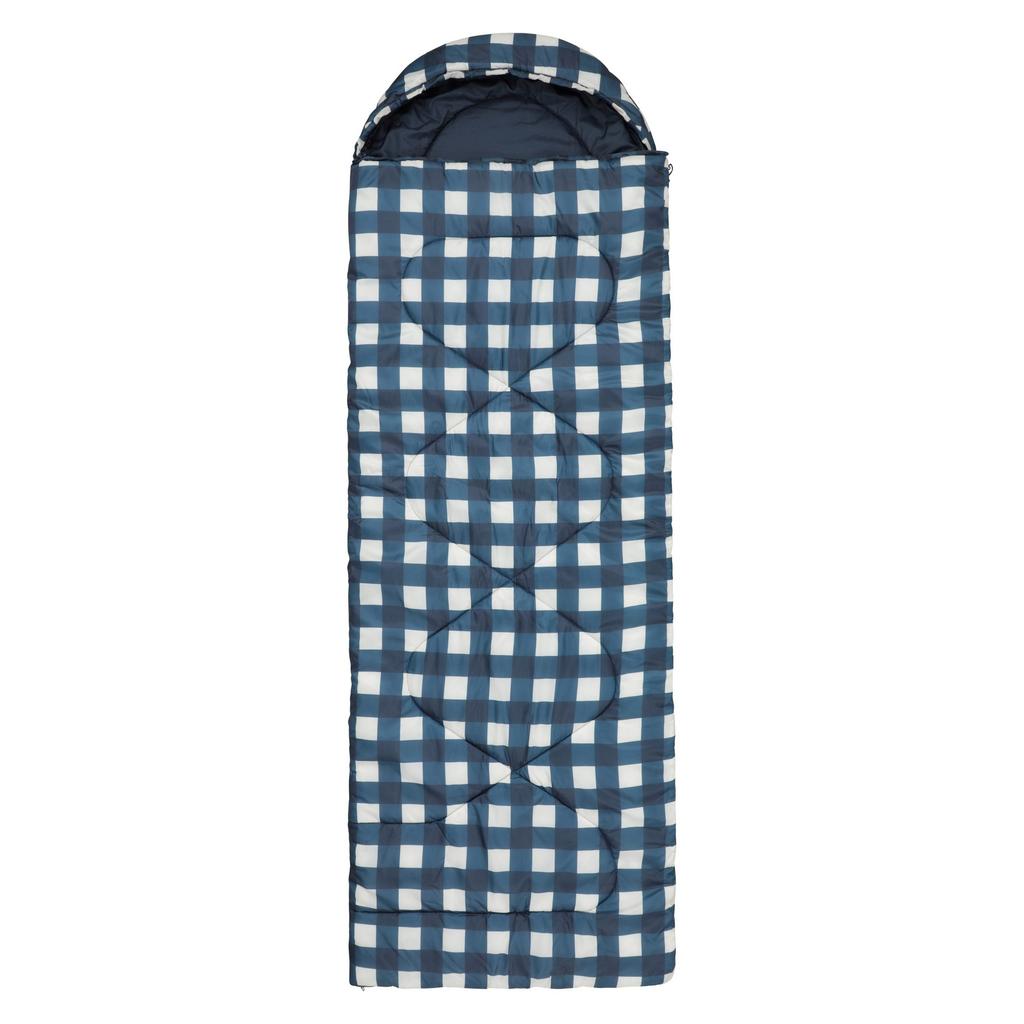 Mountain Warehouse Mid Season Checked Left Zip Sleeping Bag