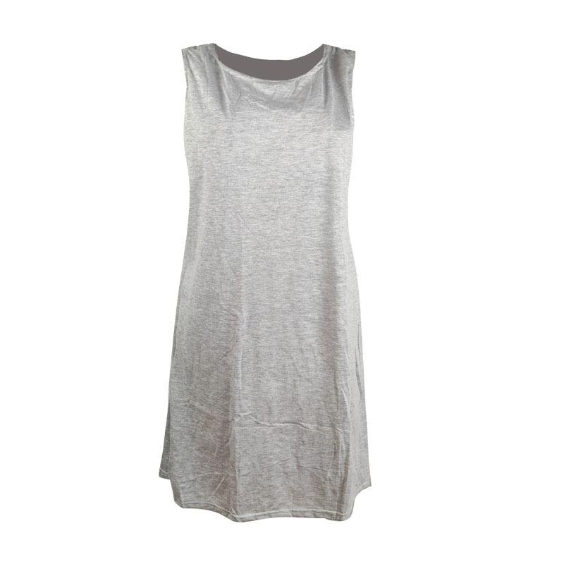 Sleeveless Loose Mini Dress  Summer Beach Vacation Casual Dress Pocket Sleeveless dress