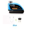 Anchtek Motorcycle Rechargeable Disc Lock Alarm 120db Bicycle Anti-theft Padlock Security Protection Bike Motorbike Accessories