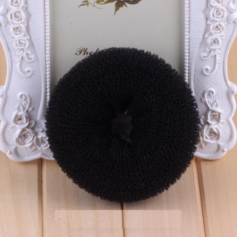 Haar Donuts Haar Styling Werkzeug Frauen Mädchen Schwamm Deckblatt Kopf Fleischbällchen Haar Brötchen Ring Donut Maker