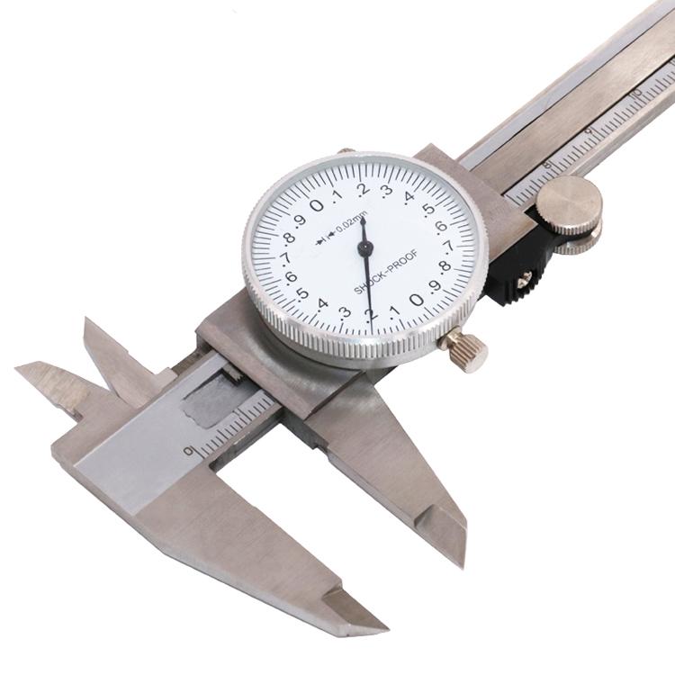 Color : Inch size IGOSAIT High Precision 0-6 Inch Dial vernier caliper 6 inch .001 Shock Proof Dial Caliper 0-150mm/0.02mm Stainless Steel Precision Vernier Caliper Color : Inch size IGOSAIT High Precision 0-6 Inch Dial vernier caliper 6 inch .001 Shock Proof Dial Caliper 0-150mm/0.02mm Stainless Steel Precision Vernier Caliper