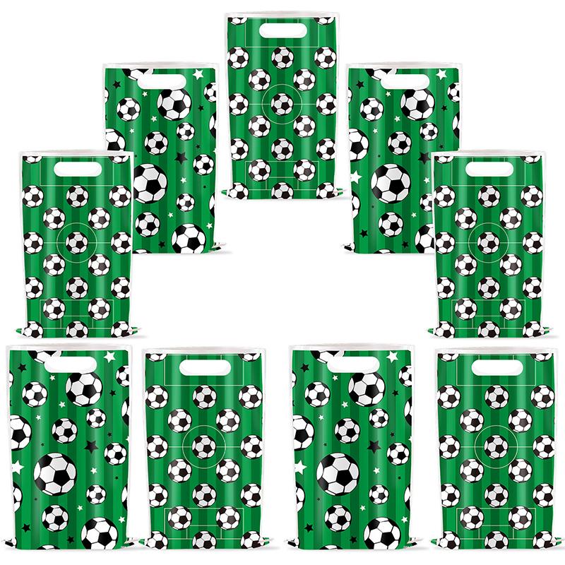 Soccer Party Decorations 2026 Party Supplies Set, Football Soccer Theme Decorations With Stickers, Keychains, Gift Boxes Bag+