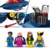 LEGO® 76281 Marvel Le X-Jet Des X-Men, Jouet d'Avion, Chasseur Avec Minifigurines De Super-Héros : Wolverine
