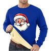 Men Sweatshirt Christmas Shirt Long Sleeve Funny Holdiay Crewneck Xmas Tops