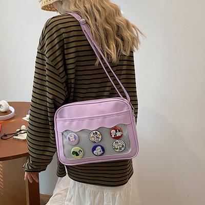 Female Second Dimensional College Wind Shoulder Bag Comic Exhibition Peripheral Student Crossbody Uniform Bag