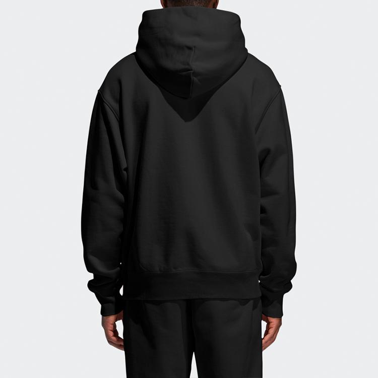 Adidas Originals PW Basics Hood Embroidered Letter Hoodie Men Hoodie Black GM1946