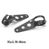Motorcycle Headlight Mount Bracket Fork Ear Chopper Headlamp Holder Clamp Adjustable Motor 27-36mm 38-48mm Universal