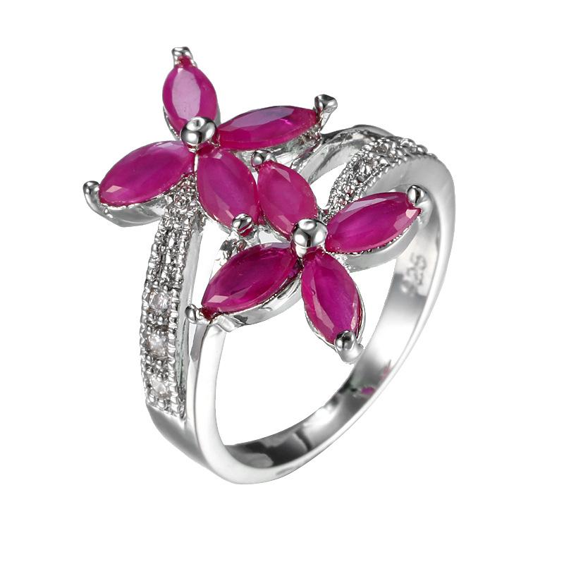 

Европейское и американское креативное кольцо с матовым цирконом и бриллиантом огранки «маркиза» для женщин Size 8