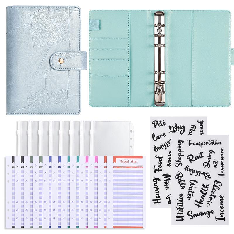A5 Large Capacity Removable Loose-Leaf Notebook: Simple Design for Students