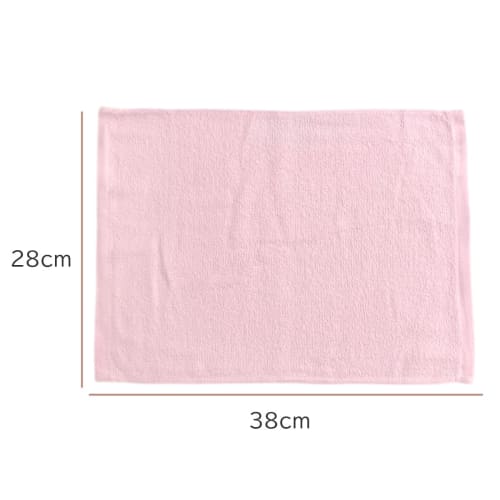 [Easy to wash, commercial use] 100% Cotton Colorful Hand Towels, Large, 4 Colors, 40-Count, 28 x 38 cm, Product Number: 346868