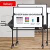 Mobile Magnetic Double-Sided Whiteboard Stand for Home, Office, or Training - Small Size