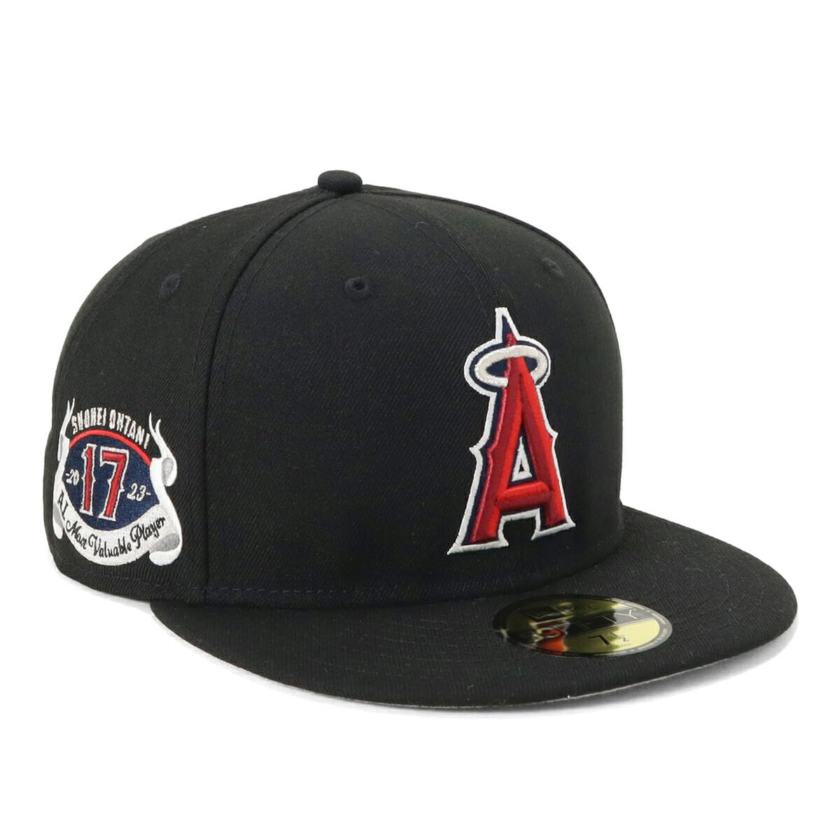

Кепка New Era 59FIFTY с боковым патчем MLB LAA черная размер 7 5950 MVP SO LOSANG NER36C8808, 3/8, BLK, 14388846,