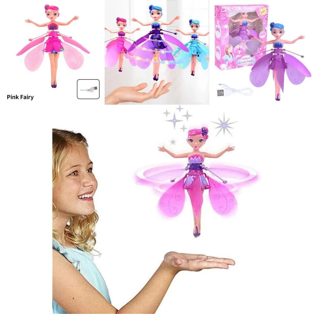 Jucărie Senzațională Prințesă Zână Zburătoare Cadou Perfect Pentru Fete