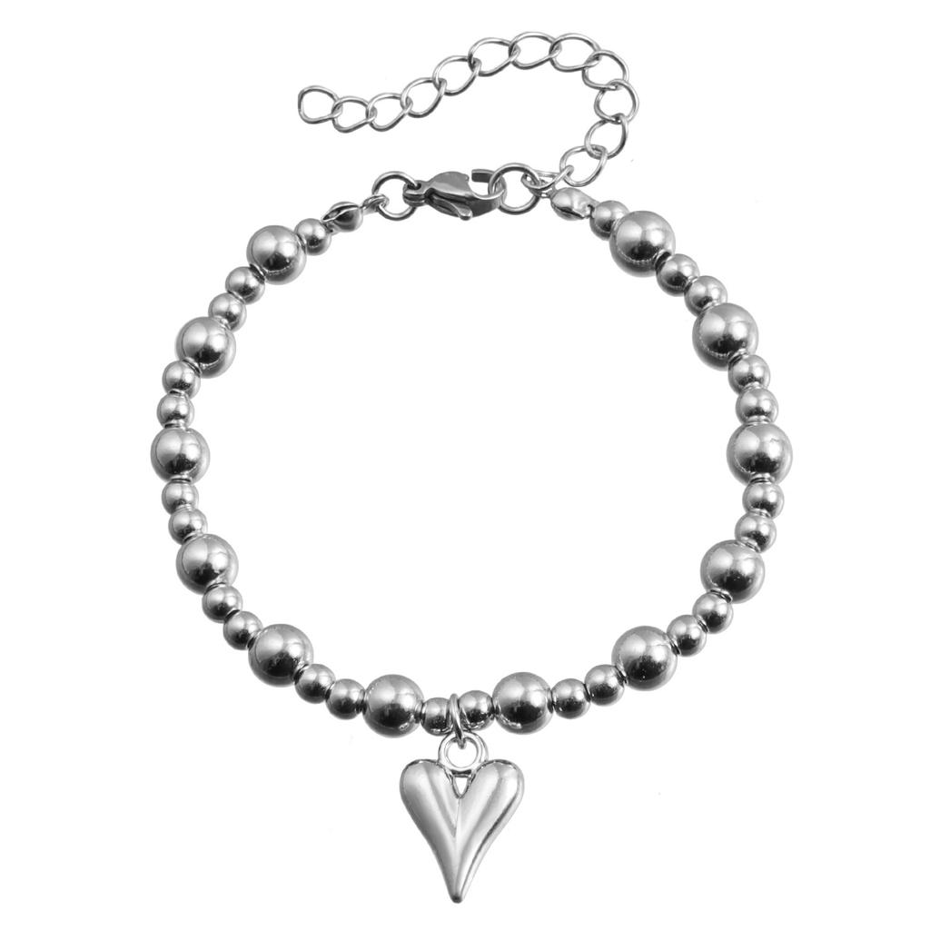 Accessories, Geometric Handmade Beaded Round Bead Neck Chain Women, Versatile Necklace Love Necklace