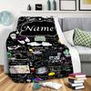 Nursing Theme Home Customize Your Name Blankets Comfortable Soft Lightweight Allseason Multipurpose Blanket For Picnics Sofas Offices Beds Living