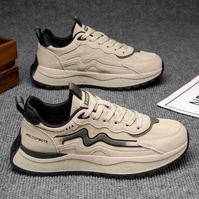 Herbst neue wasserdichte Outdoor-Freizeitsportschuhe Jugend dicke Sohle verschleißfest Papa-Schuhe
