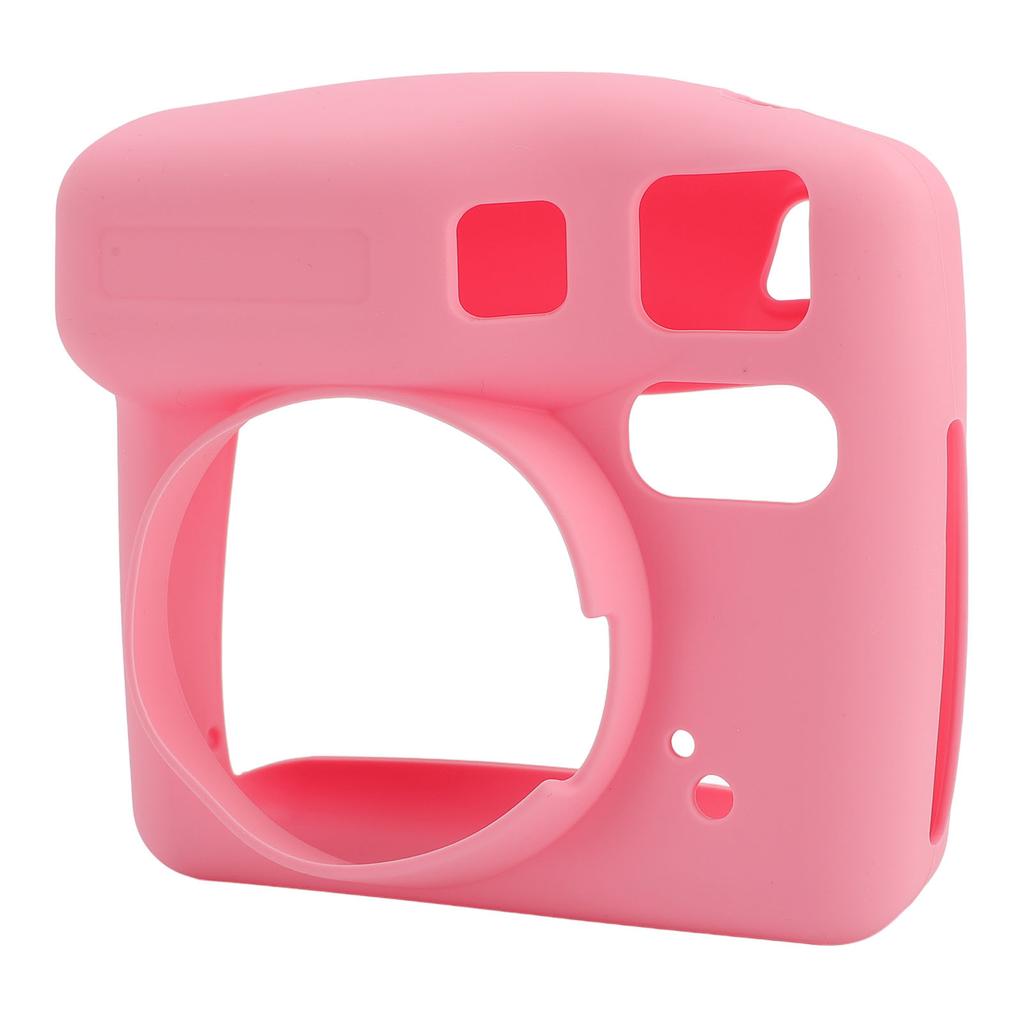 Instant Camera Silicone Protective Case for SE Wear Fall Resistant Soft Shell Pure Color Beige