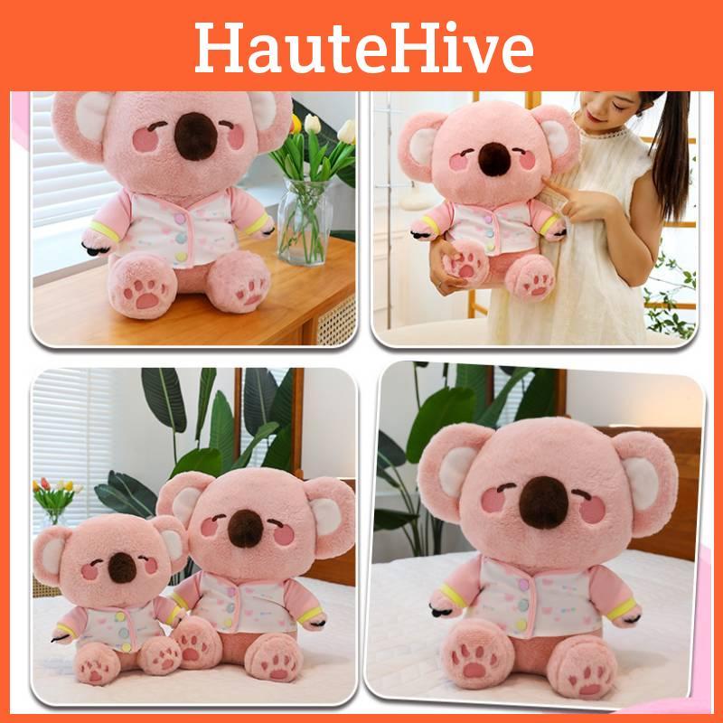 Koala Pink In Clothes Plush Toy Cartoon Stuffed Dolls Decoration Kids Gifts