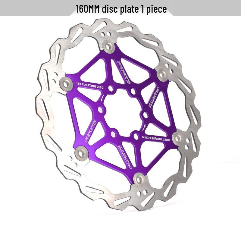 Plaquettes de Frein Flottantes pour Disque de VTT et Vélo Électrique - Rotor 160/180mm Équipement de Cyclisme
