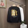 Premium Men's Youth Long-Sleeve T-Shirt, Autumn/Winter Hong Kong Style Business Trend Student Top