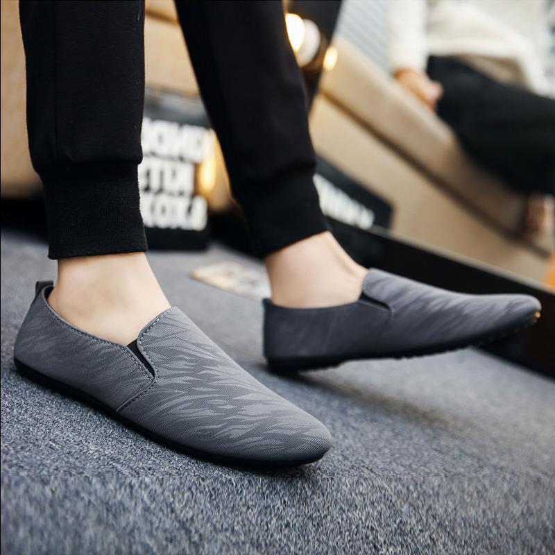 Модная мужская летняя ретро ленивая обувь — фото 6