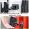 Car Door Lock Buckle Stop Cap Protection Cover For Volkswagen Passat & T-ROC 2018 - 2024 / Tiguan MK2 2014 - 2024 Accessories