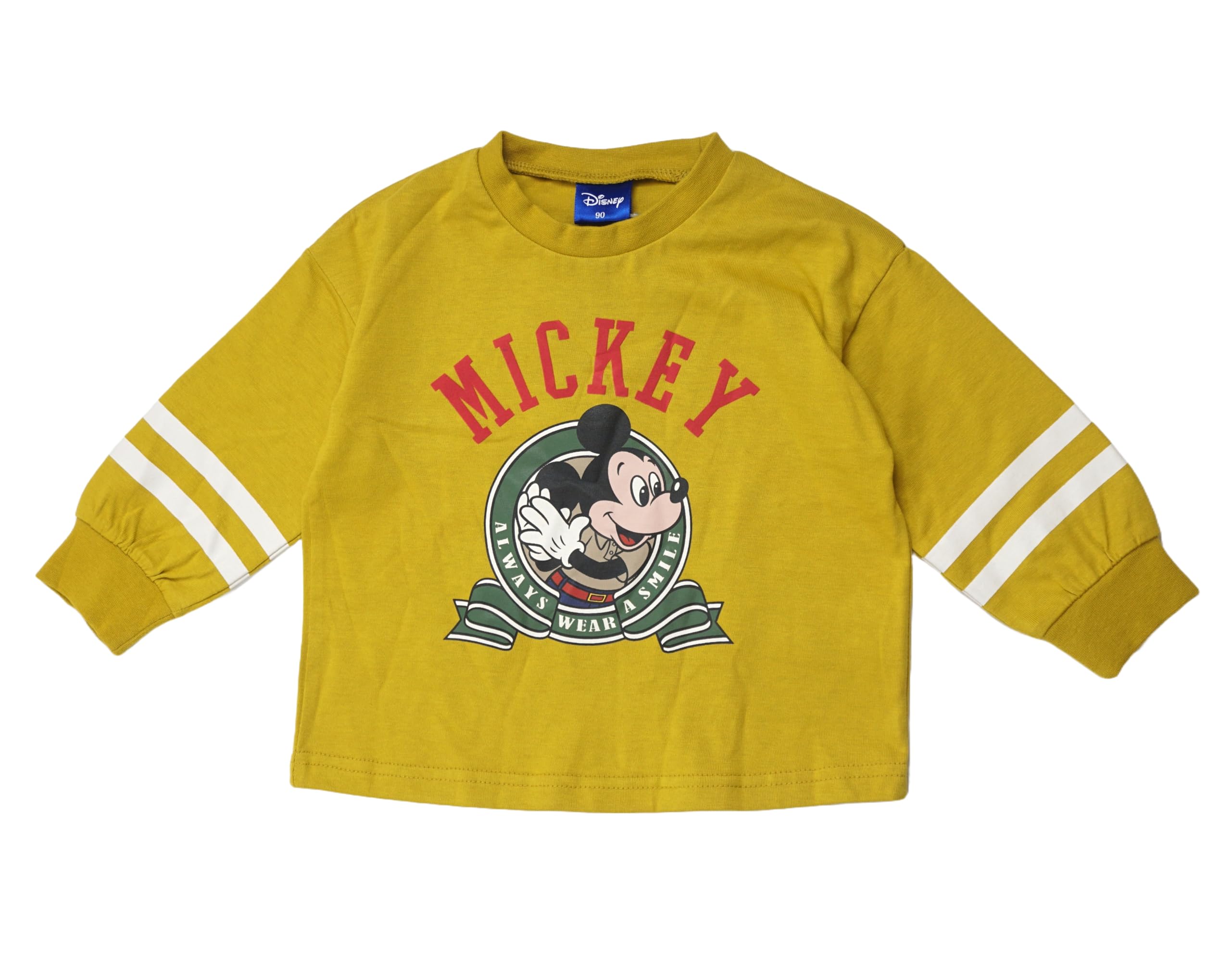 

Casual Mickey Long Sleeve Yellow [Disney] T-shirt, T-shirt, Children s Clothing, Boys,
