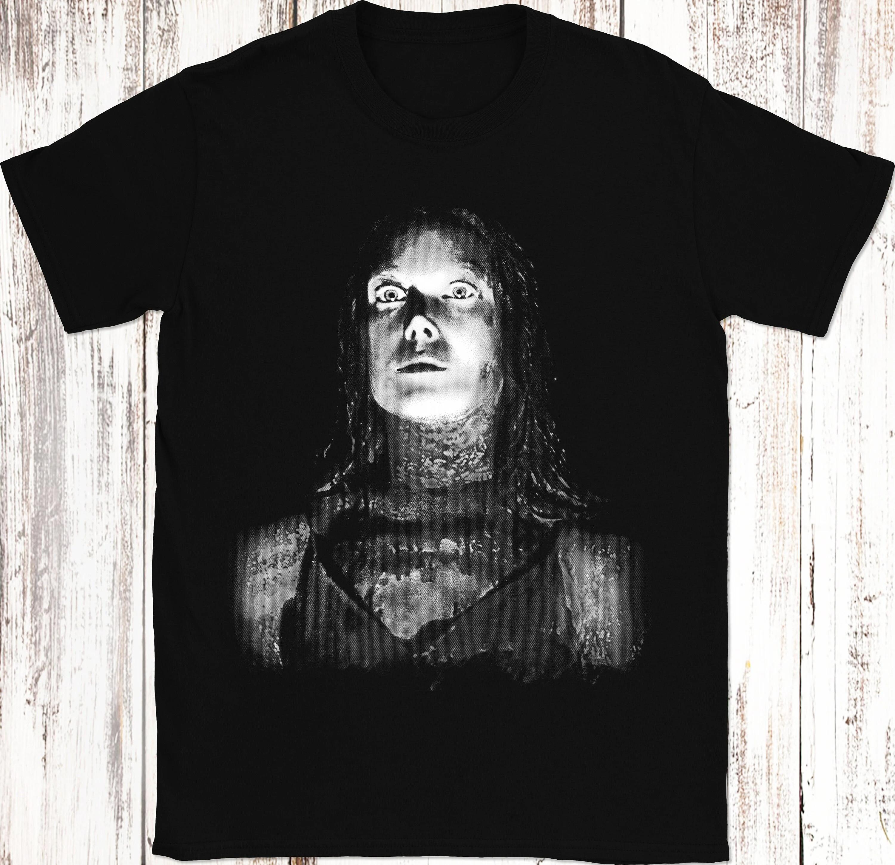 

Carrie 70s Cult Classic Horror T-Shirt Scary Film By Stephen King Short Sleeve Pure Cotton Casual TShirt Men Women All-Season 5XL різнокольоровий