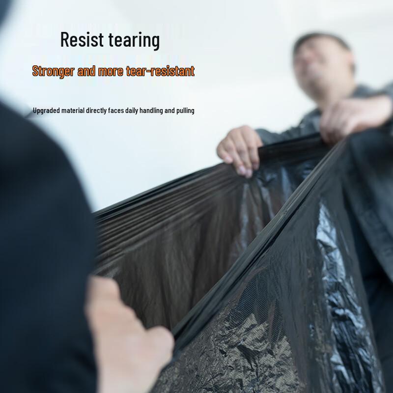 Bendit Extra Large Black Flat-Top Garbage Bags