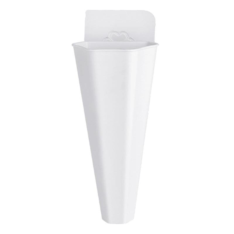 

Creative Wall-mounted Flower Pot Hydroponic Levitating Plant Vase Household Gardening Bonsai Accessories Modern Plan Strip білий