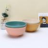 Single Bowl Household Tableware Wheat Straw Rice Rice Bowl Japanese Ramen Bowl Dessert Bowl Instant Noodle Soup Bowl