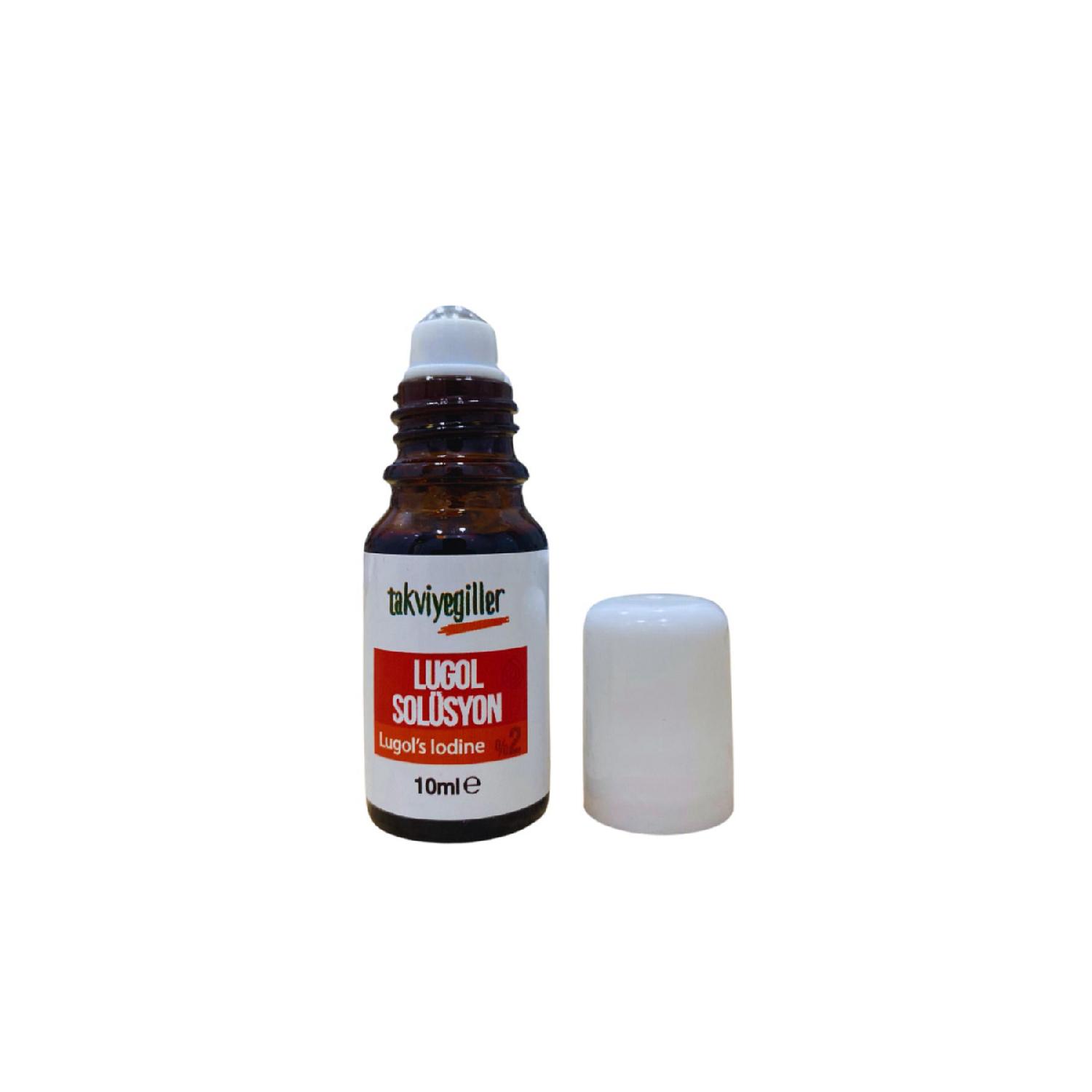 

2 %lugol Iodine Roll-on Bottle 10ml Solution