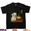 Funny Chihuahua Beer Meme Dog Reaction Humor Funny Dog Meme T-Shirt