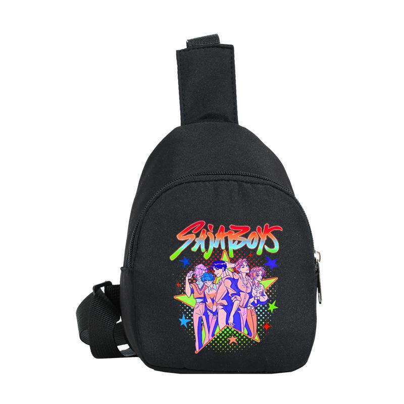 Animation Cartoon Peripheral Printing High Value Portable Shoulder Bag Leisure Children Fanny Pack