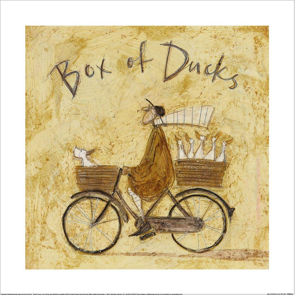 Sam Toft Box Of Ducks Print