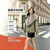 2026 Winter Womens Oversized Short Down Coat With Fox Fur Collar Fashionable Versatile Warm Outerwear