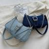 Small Design Jeans Bag Women's New Cross-Shoulder Bag Shoulder Canvas Bag Crossbody Bags for Women CHAINS