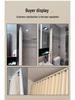 Universal Telescopic Clothes Drying Rack: Freely Retracting, Single-Sided, Folding Design for Household Use