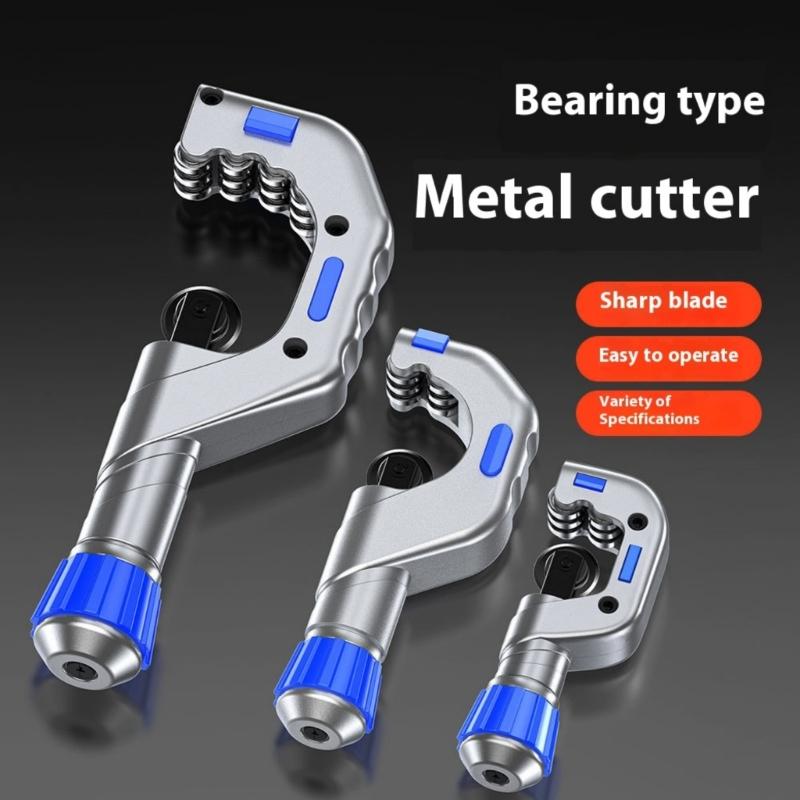Professional Copper Pipe Cutter With Smooth Bearing System And High Hardness Alloy Steel Blade For Effortless Metal Tube Cutting